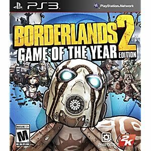 PS3-BORDERLANDS 2 GAME OF THE YEAR EDITION