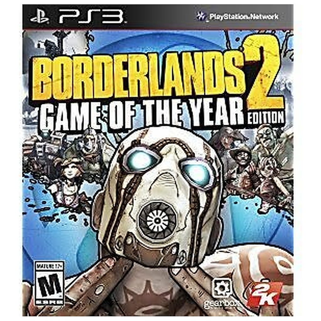 PS3-BORDERLANDS 2 GAME OF THE YEAR EDITION