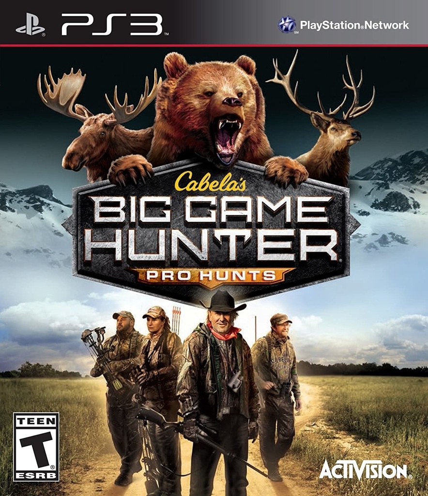 PS3-CABELAS BIG GAME HUNTER PRO HUNTS