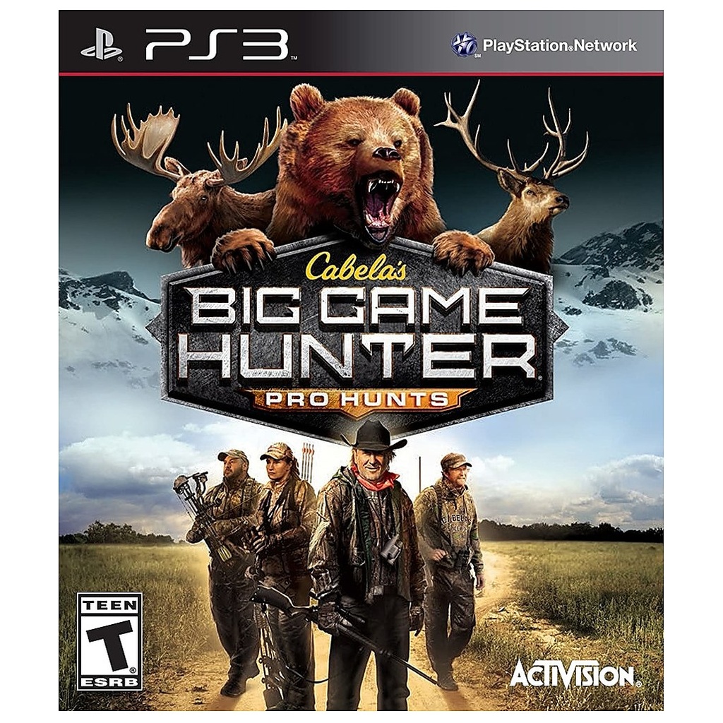 PS3-CABELAS BIG GAME HUNTER PRO HUNTS