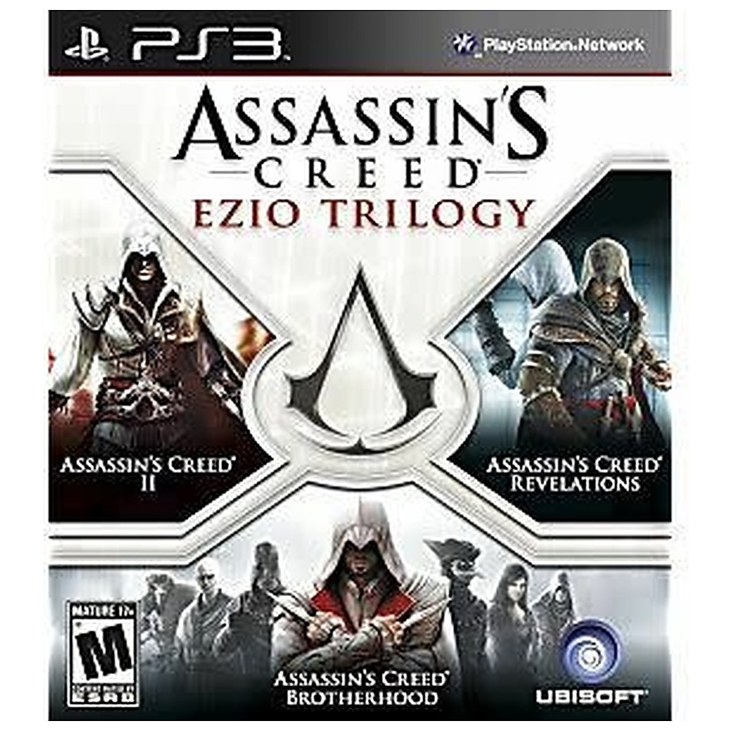 PS3U-ASSASSIN'S CREED EZIO TRILOGY