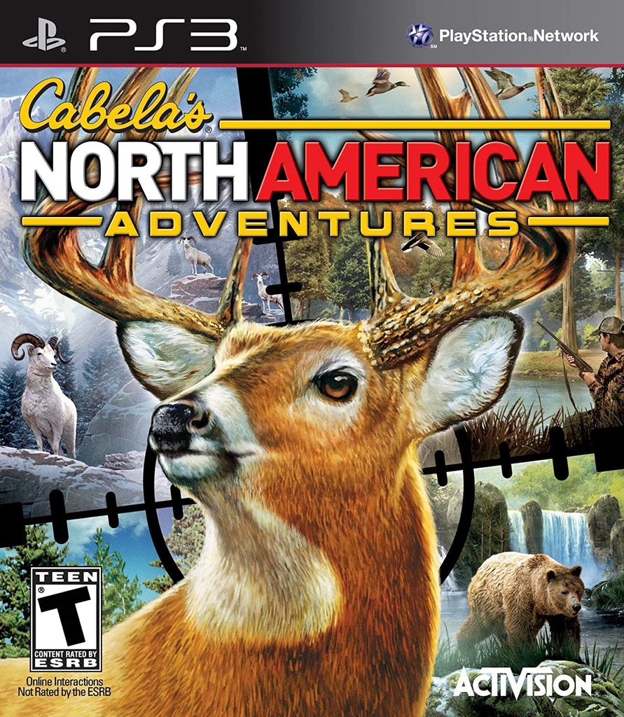 PS3U-CABELAS NORTH AMERICAN ADENTURES