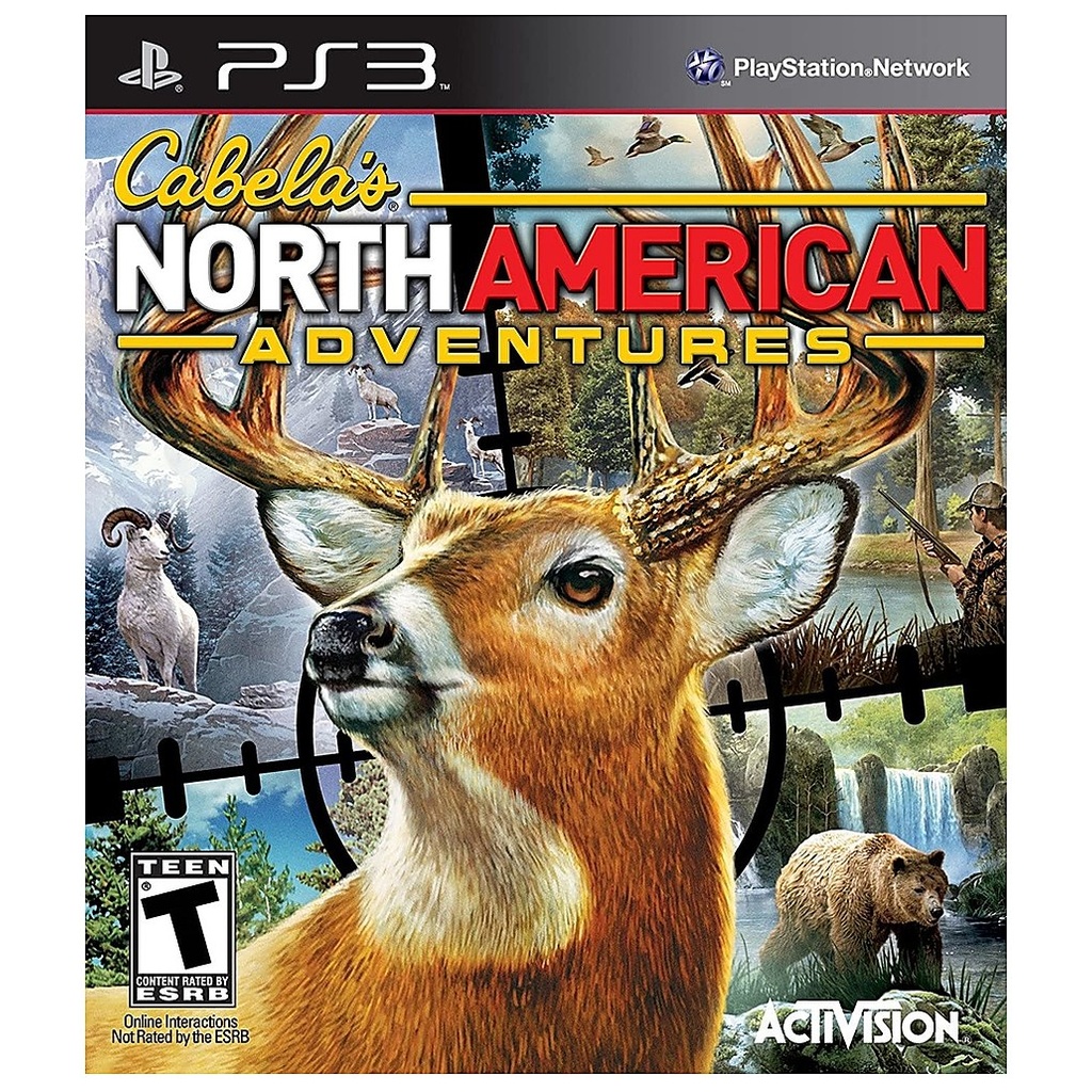 PS3U-CABELAS NORTH AMERICAN ADENTURES