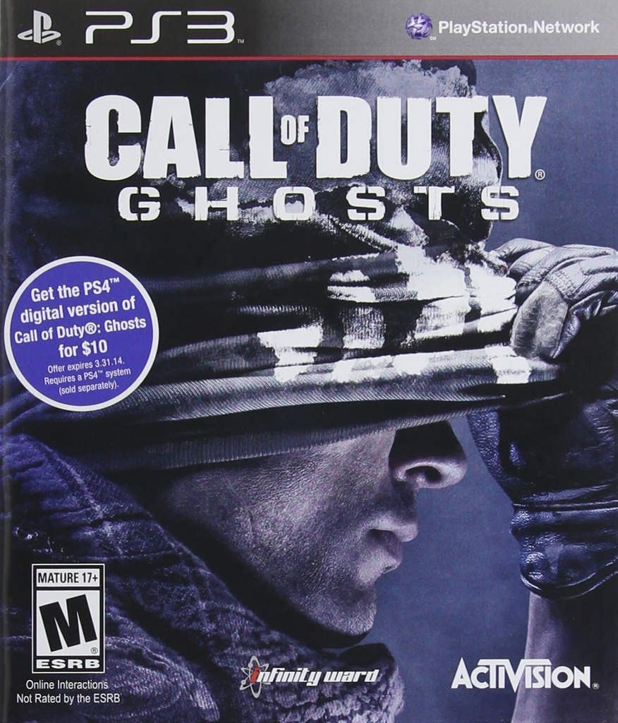 PS3U-CALL OF DUTY: GHOSTS