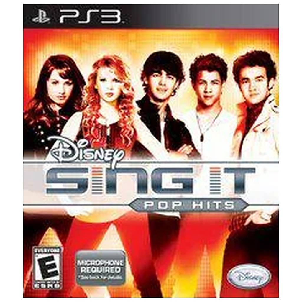 PS3U-DISNEY SING IT POP HITS