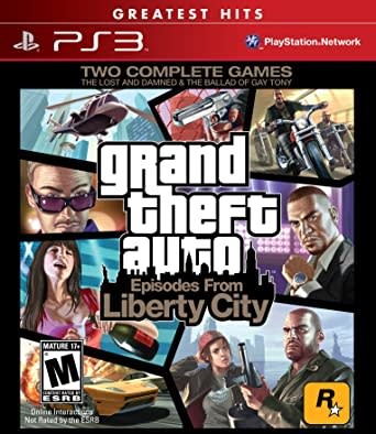 PS3U-GRAND THEFT AUTO EPISODES FROM LIBERTY CITY