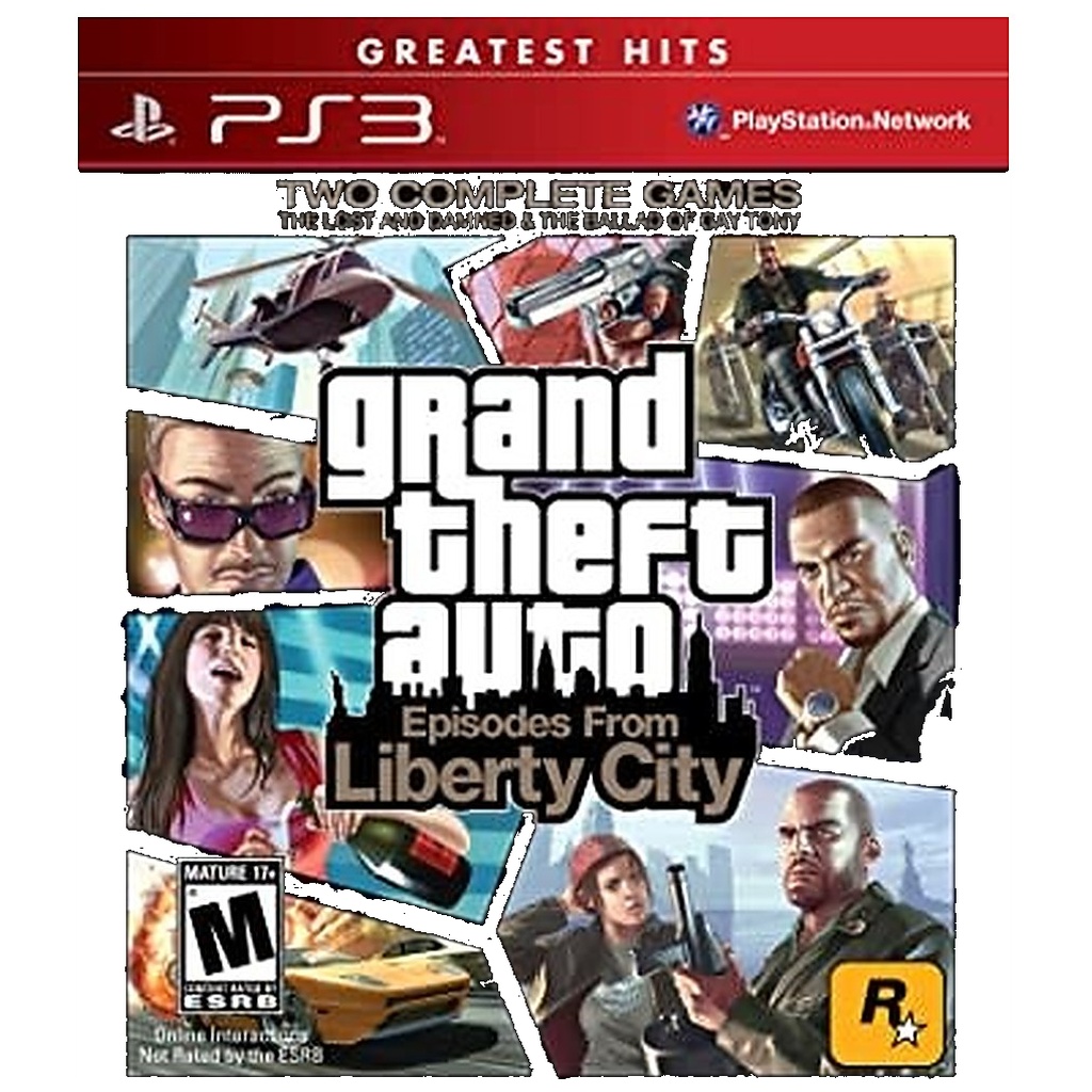 PS3U-GRAND THEFT AUTO EPISODES FROM LIBERTY CITY