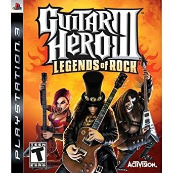 PS3U-GUITAR HERO III LEGENDS OF ROCK - GAME ONLY