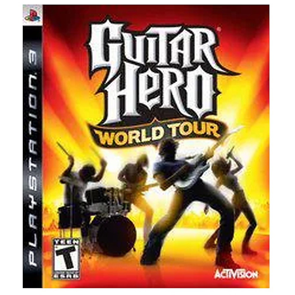 PS3U-GUITAR HERO WORLD TOUR - GAME ONLY
