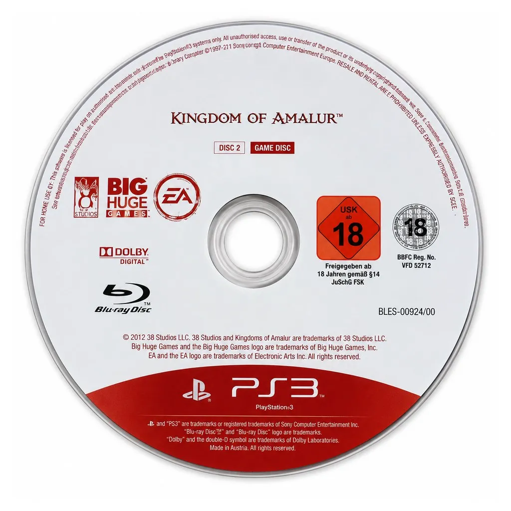 [210000031740] PS3U-KINGDOM OF AMALUR (RARE PROMO DISC PAL)