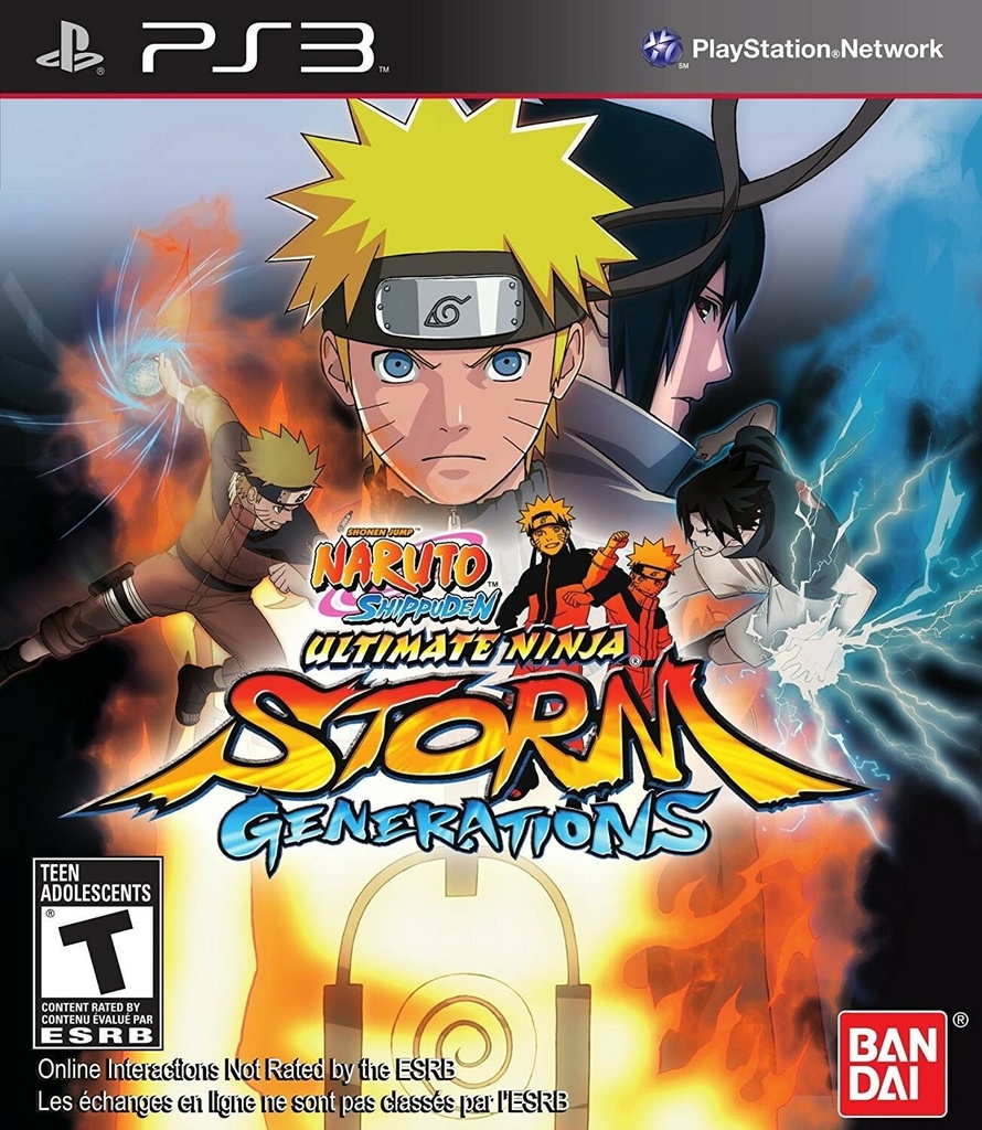 PS3U-NARUTO SHIPPUDEN: ULTIMATE NINJA STORM GENERATIONS