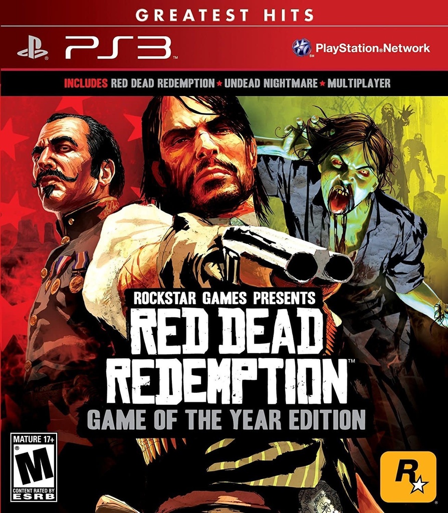 PS3U-RED DEAD REDEMPTION GAME OF THE YEAR EDITION