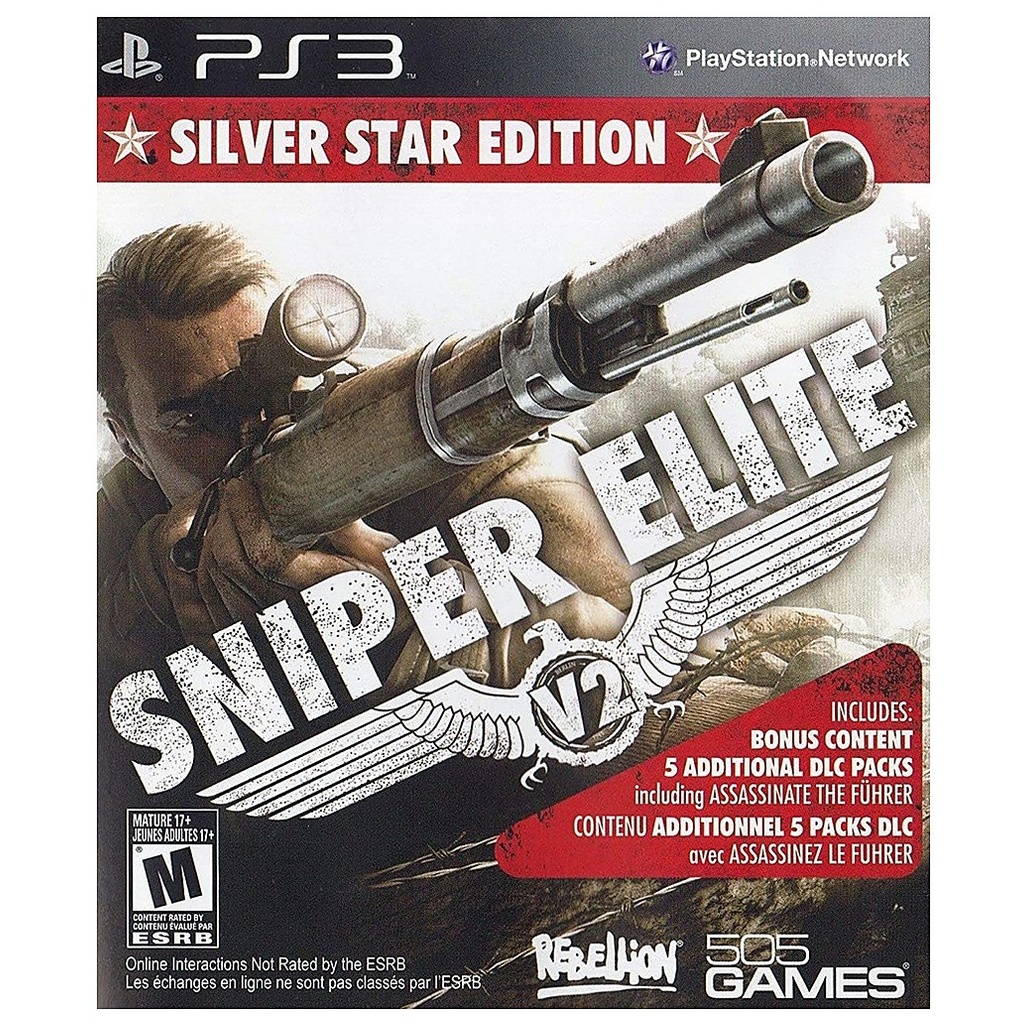 [210000015011] PS3U-SNIPER ELITE 2 - SILVER STAR