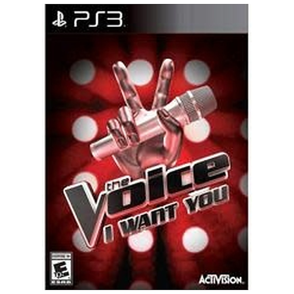 PS3U-THE VOICE I WANT YOU