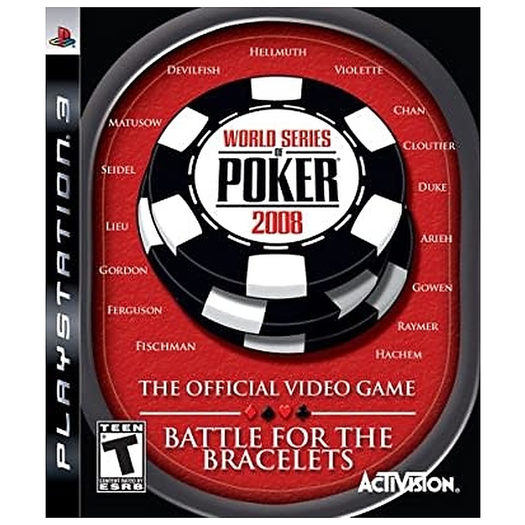 PS3U-WORLD SERIES OF POKER 2008