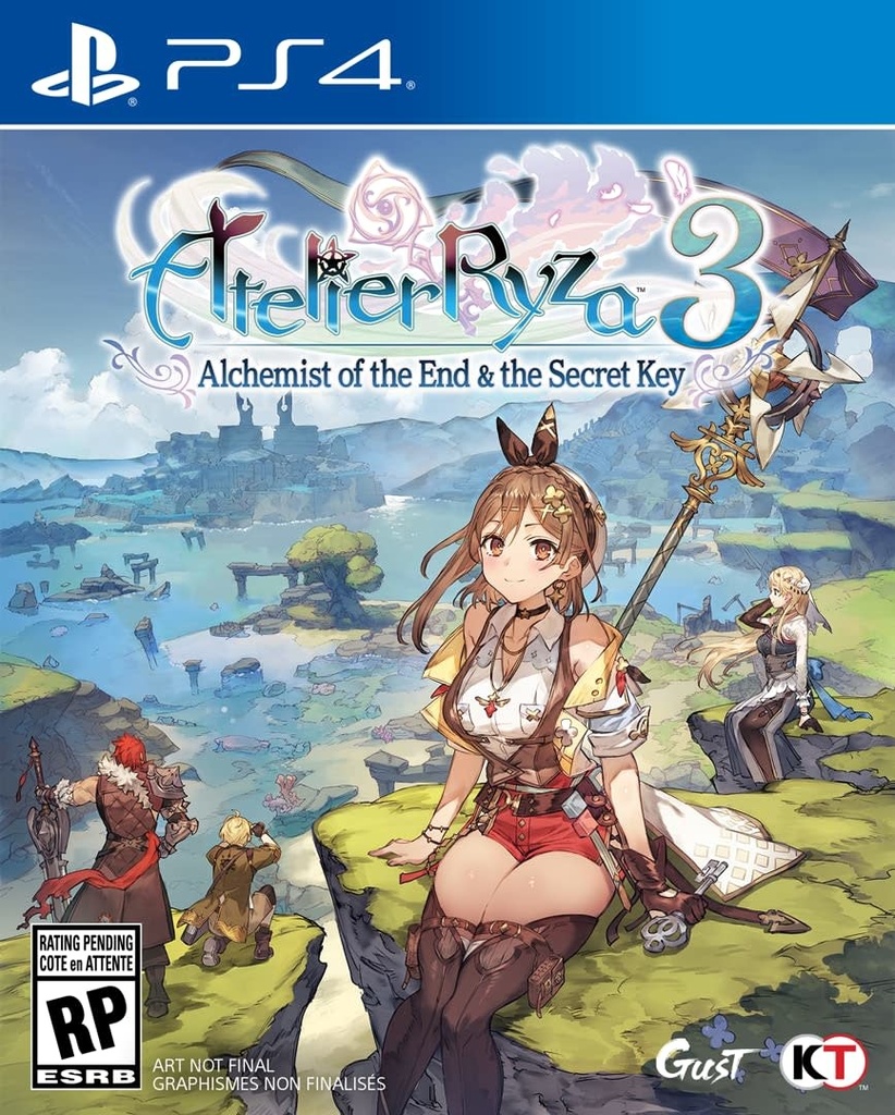 PS4-ATELIER RYZA 3: ALCHEMIST OF THE END & THE SECRET KEY
