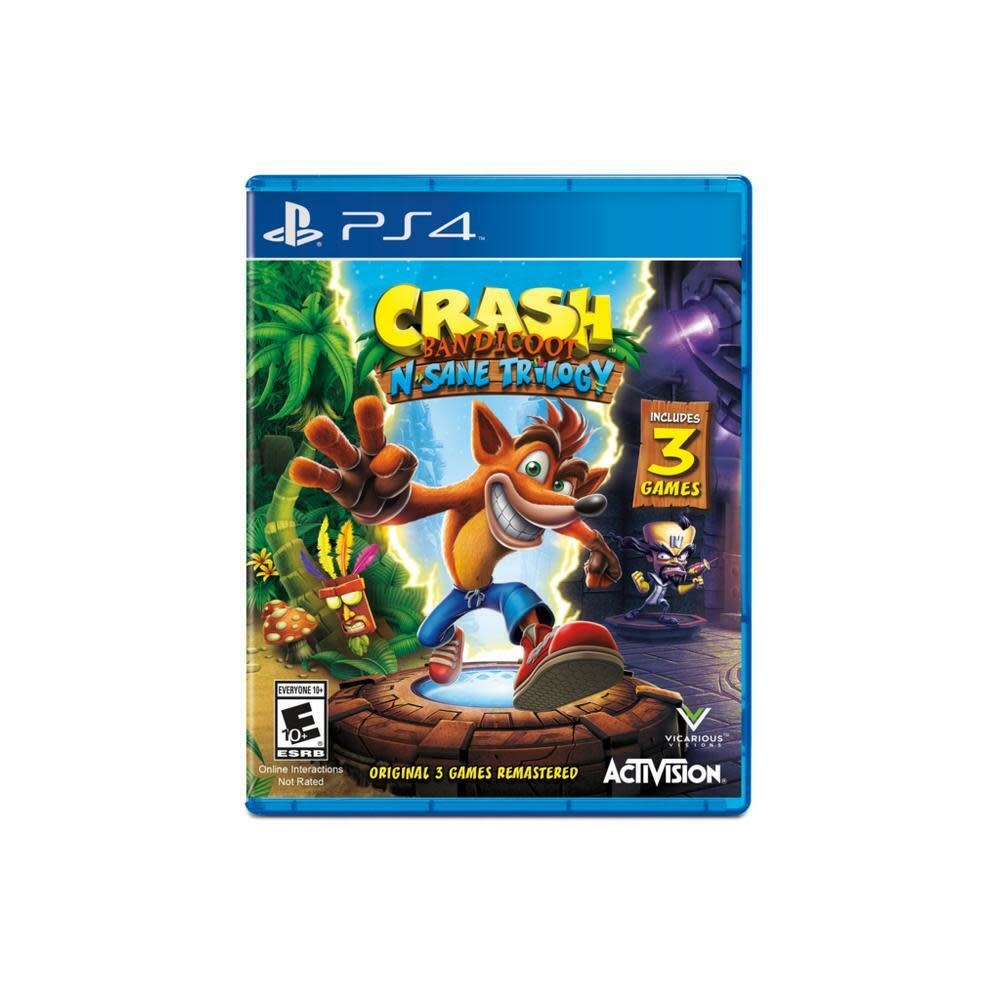 PS4-CRASH BANDICOOT N. SANE TRILOGY