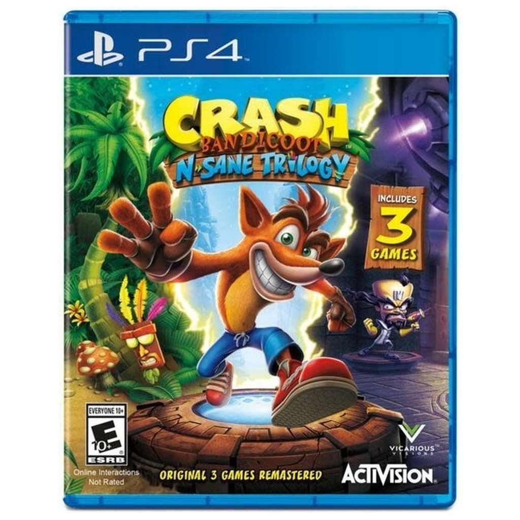 PS4-CRASH BANDICOOT N. SANE TRILOGY