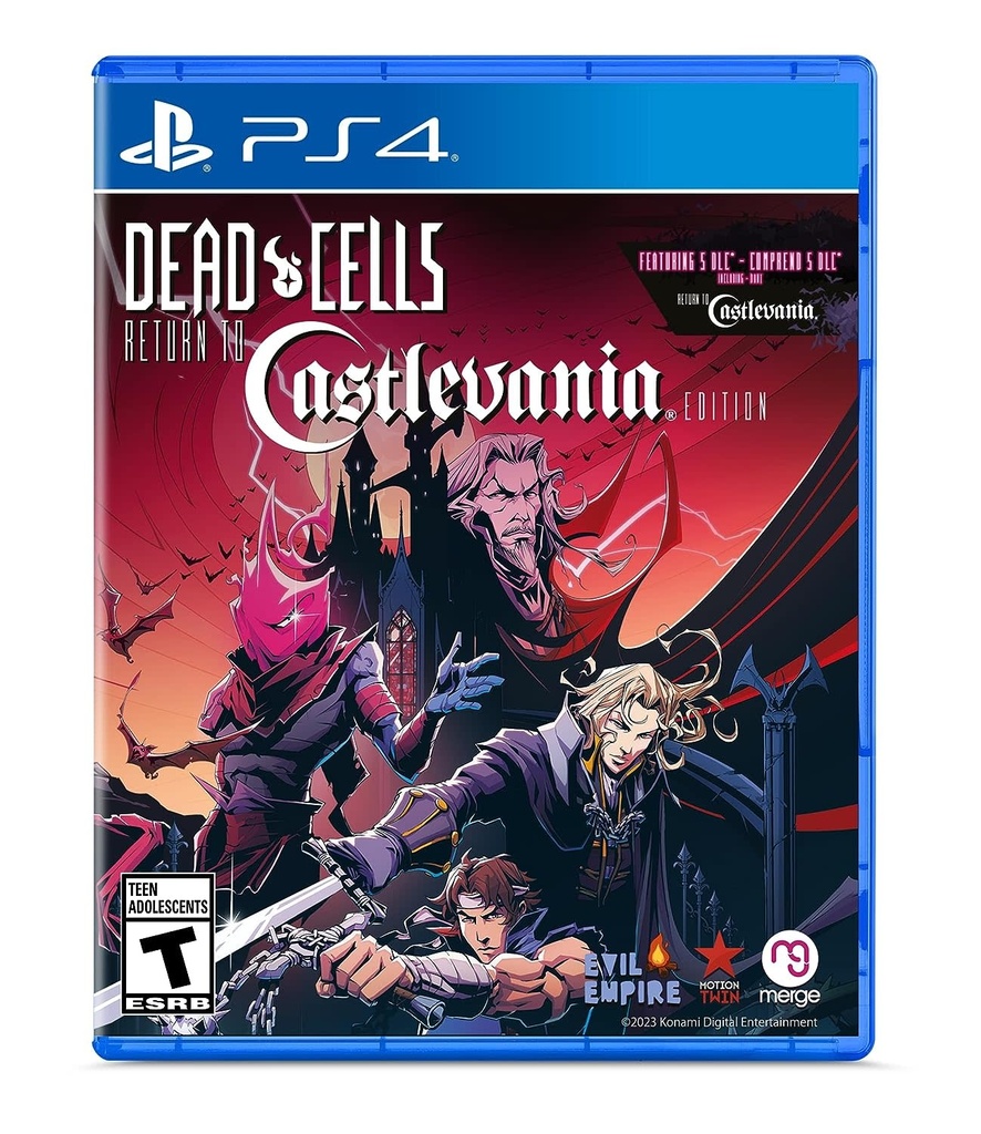 PS4-DEAD CELLS RETURN TO CASTLEVANIA
