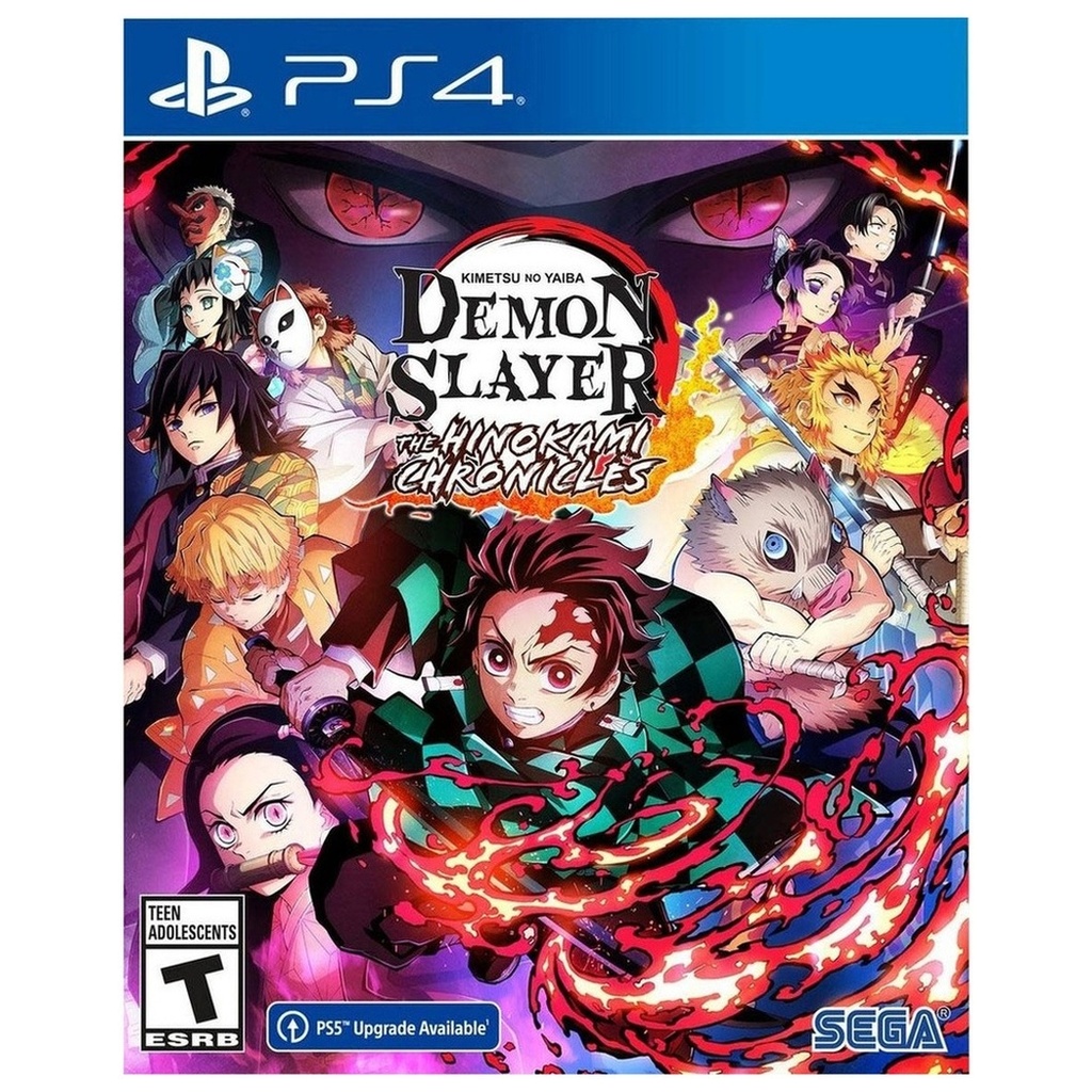 PS4-DEMON SLAYER: KIMETSU NO YAIBA - THE HINOKAMI CHRONICLES