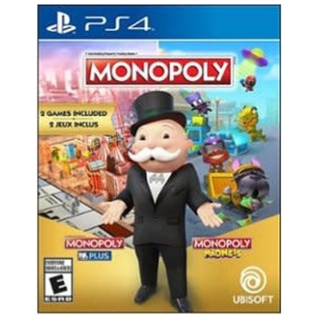 PS4-MONOPOLY PLUS + MONOPOLY MADNESS