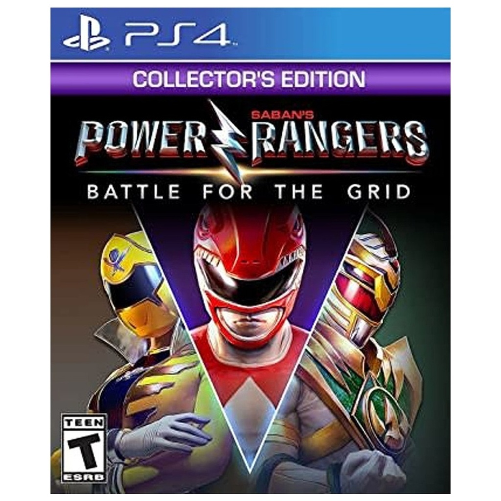PS4-POWER RANGER BATTLE FOR THE GRID COLLECTOR'S EDITION
