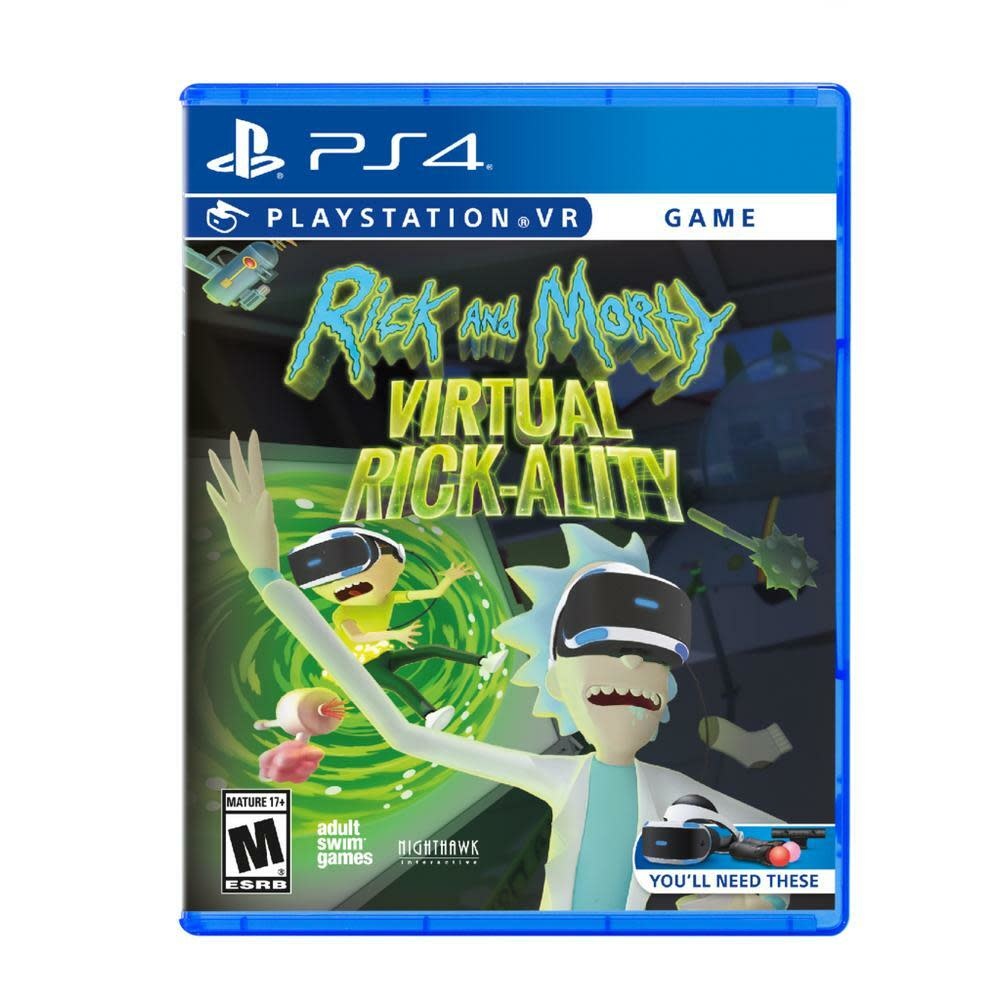 PS4-RICK AND MORTY VIRTUAL RICK-ALITY PSVR