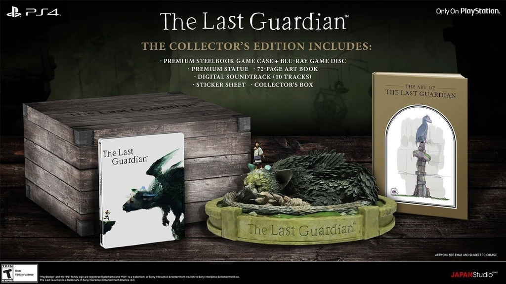 PS4-THE LAST GUARDIAN COLLECTOR'S EDITION