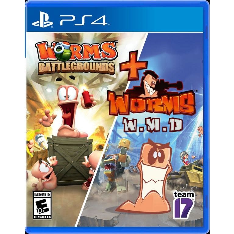 [210000032494] PS4-WORMS BATTLEGROUNDS + WORMS W.M.D