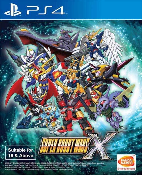 IMPORT-PS4U-SUPER ROBOT WARS X