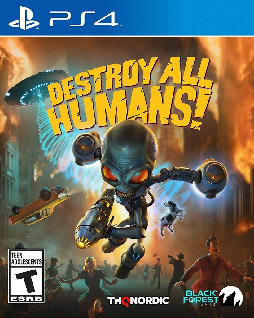 PS4U-DESTROY ALL HUMANS!