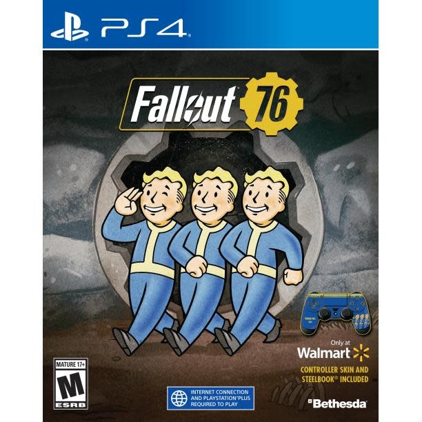 PS4U-FALLOUT 76 (WALMART STEELBOOK)