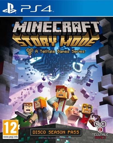 PS4U-MINECRAFT STORY MODE SEASON PASS DISC (PAL)