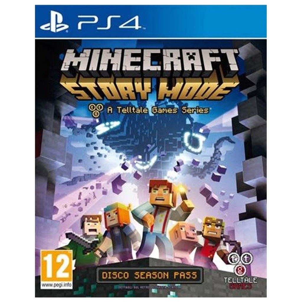 PS4U-MINECRAFT STORY MODE SEASON PASS DISC (PAL)
