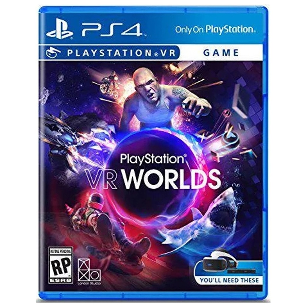 PS4U-PLAYSTATION VR WORLDS  (DISC ONLY)