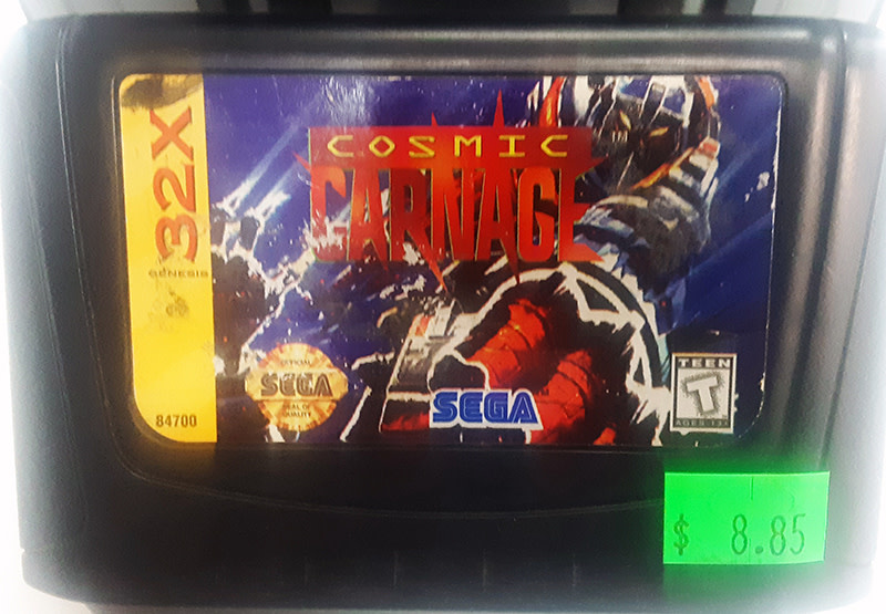 32XU-COSMIC CARNAGE (Cartridge Only)