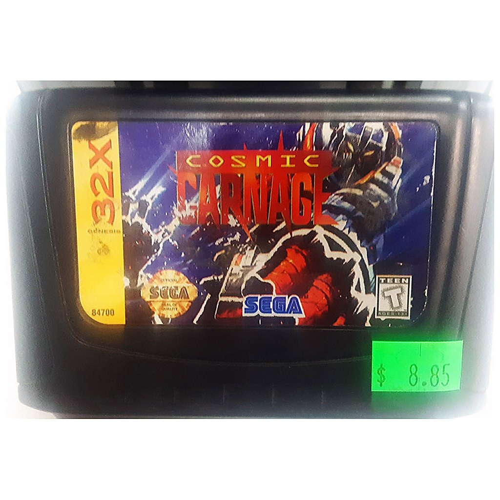 [210000035502] 32XU-COSMIC CARNAGE (Cartridge Only)