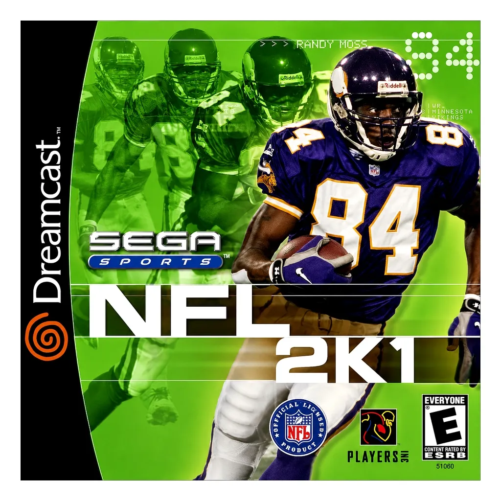 [210000037417] SDCU-NFL 2K1 - Dreamcast