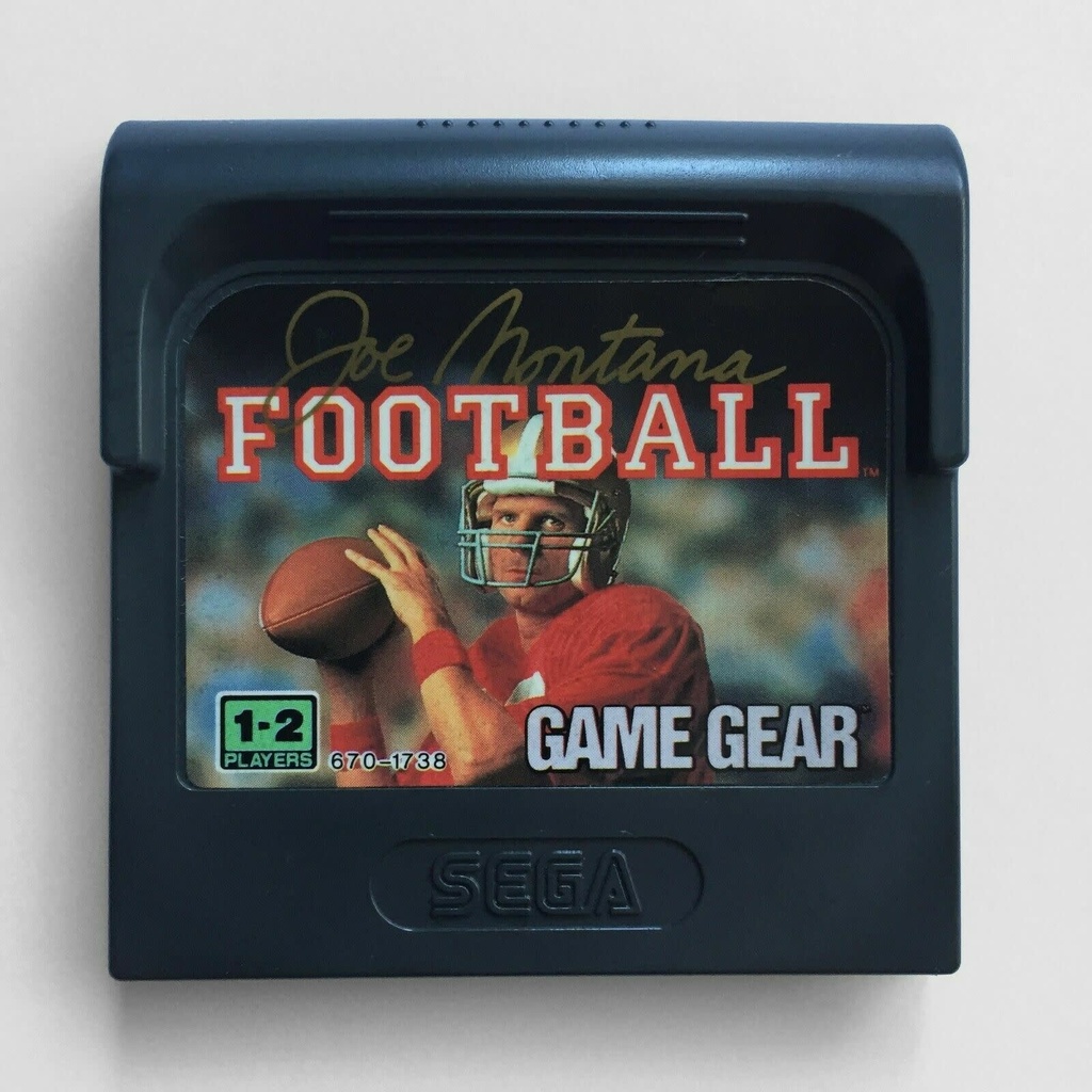 GGU-JOE MONTANA FOOTBALL (CARTRIDGE)