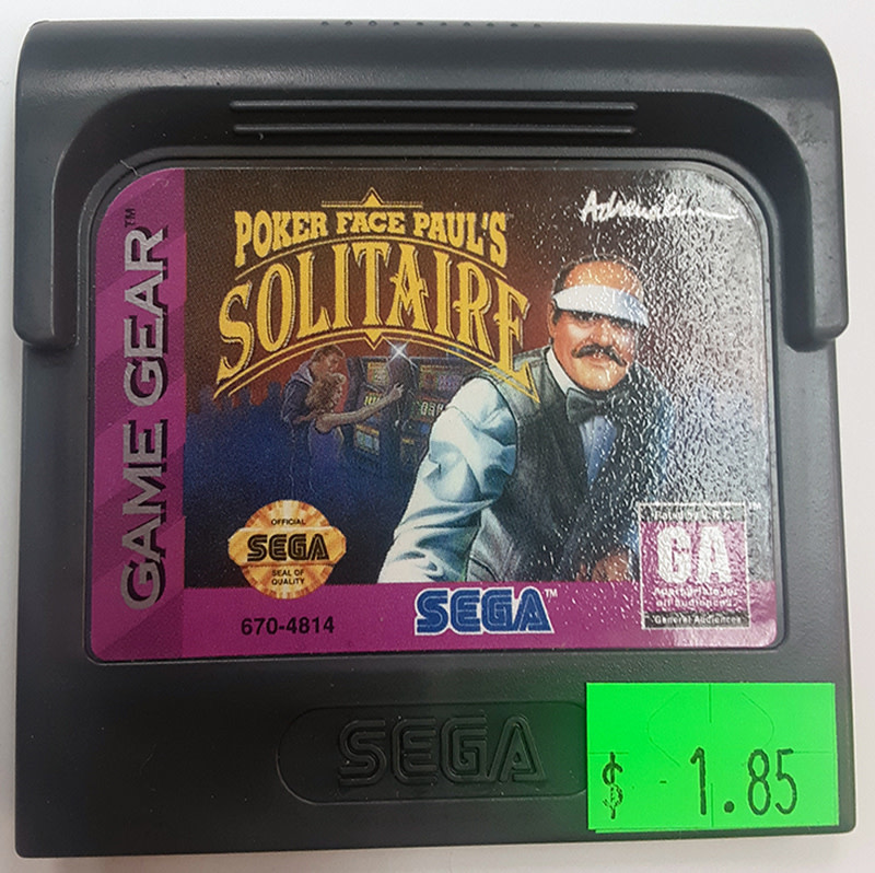 GGU-POKER FACE PAUL'S SOLITAIRE