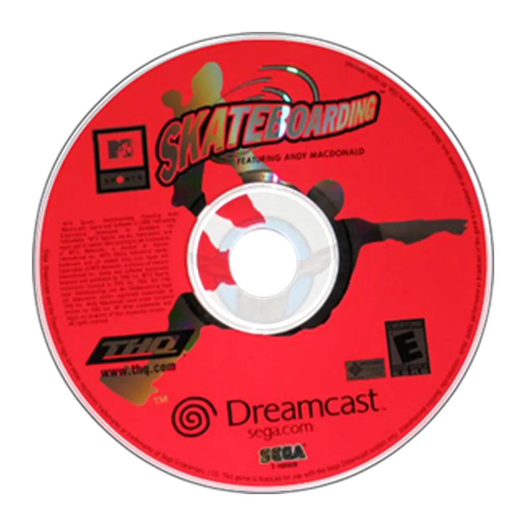 [210000035339] SDCU-MTV SPORTS SKATEBOARDING (DISC ONLY) Sega Dreamcast