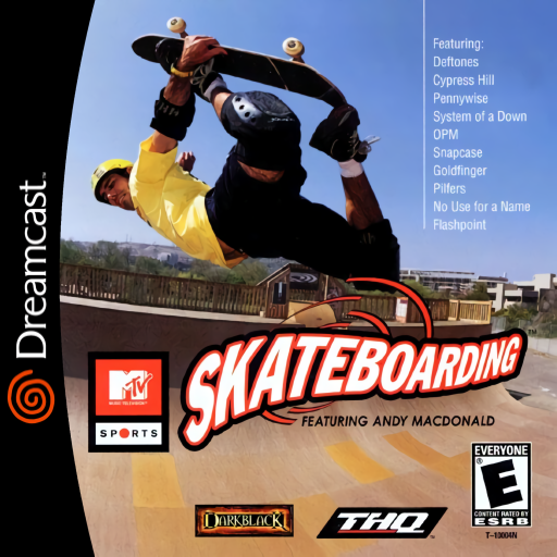 SDCU-MTV SPORTS SKATEBOARDING (DISC ONLY) Sega Dreamcast