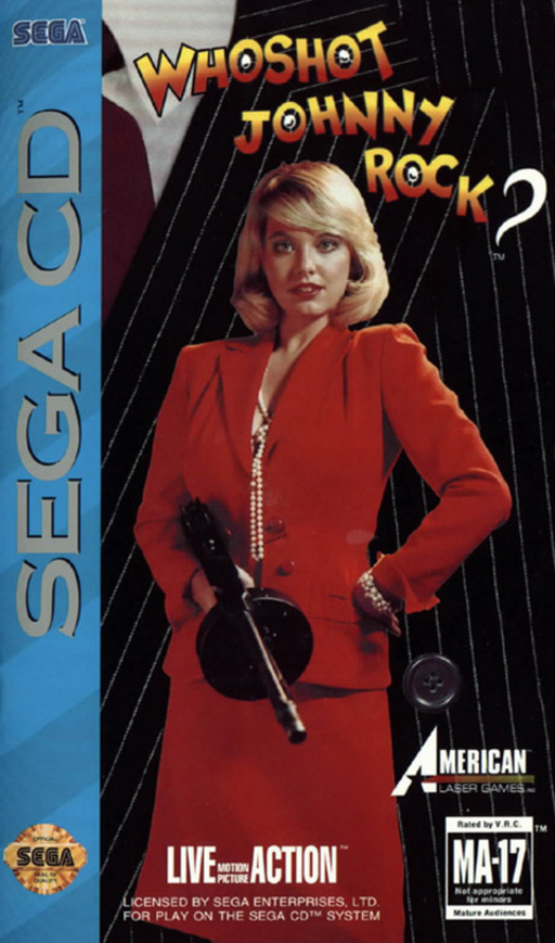 SEGACDU-WHO SHOT JOHNNY ROCK (DISC) SEGA CD