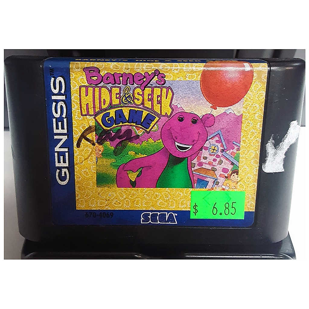 [210000024786] SGU-BARNEY'S HIDE AND SEEK GAME (CARTRIDGE)