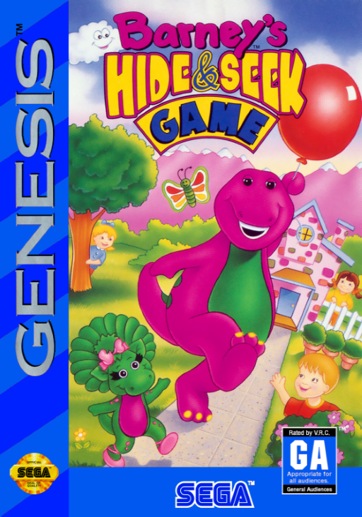 SGU-BARNEY'S HIDE AND SEEK GAME (CARTRIDGE)