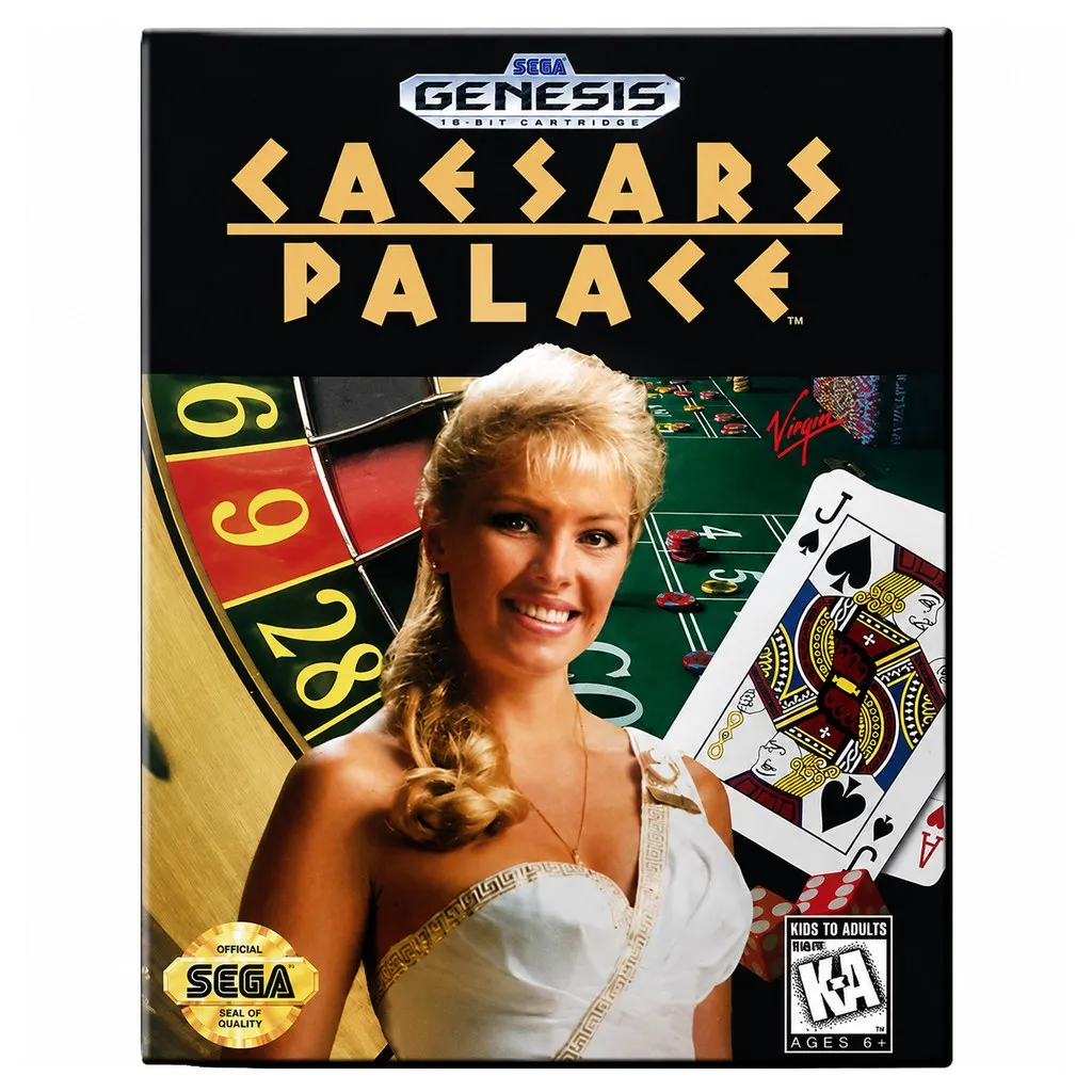 [210000024564] SGU-CAESAR'S PALACE (BOXED) Sega Genesis