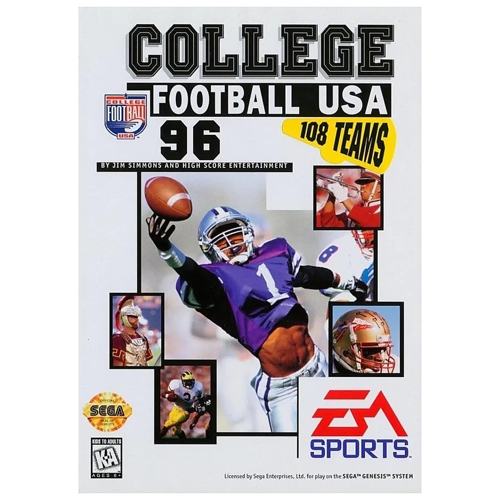 [210000024713] SGU-COLLEGE FOOTBALL USA 96 (BOXED)