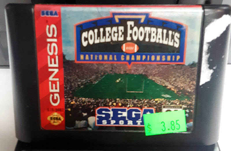 SGU-COLLEGE FOOTBALL'S NATIONAL CHAMPIONSHIP (CARTRIDGE)