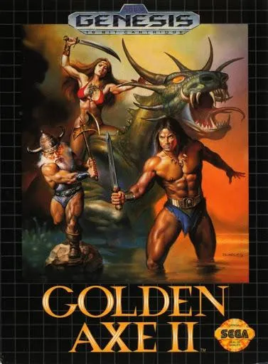 SGU-GOLDEN AXE 2 (BOXED NO MANUAL)