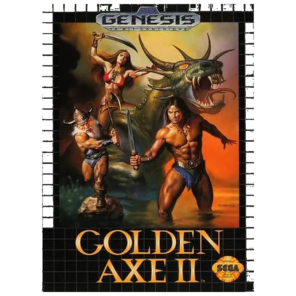 [210000024416] SGU-GOLDEN AXE 2 (BOXED NO MANUAL)